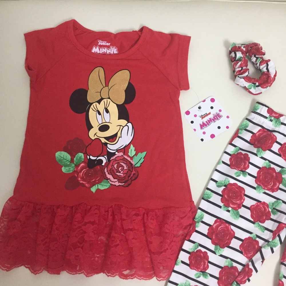 Disney Minnie Mouse rose outfit - Picture 4 of 6